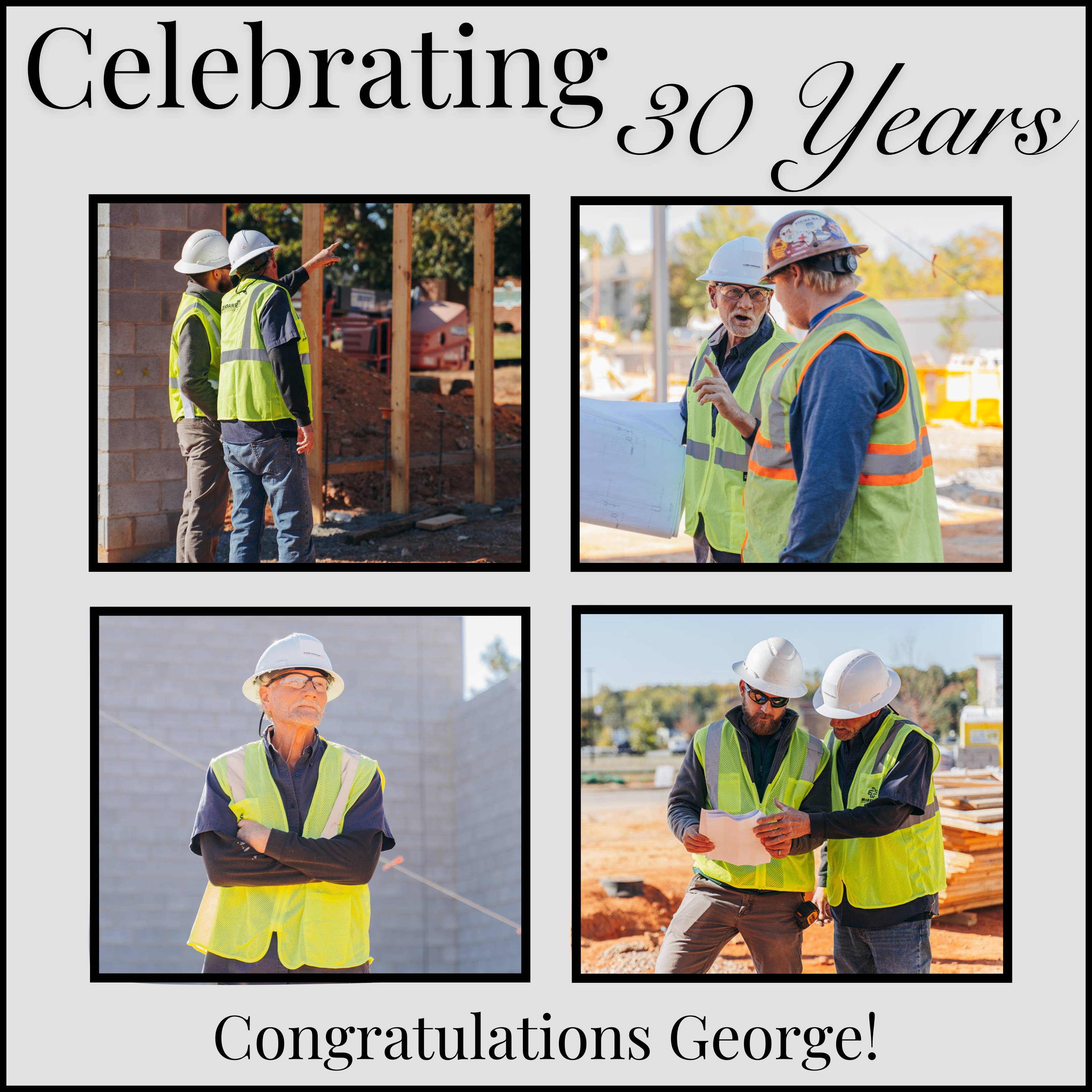 Marsh Bell is proud to honor George Lawrence on his 30th Anniversary with the company!