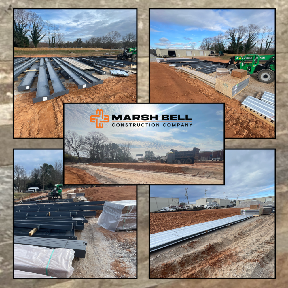 We’ve got steel on site at Fairfield Business Park in Greenville