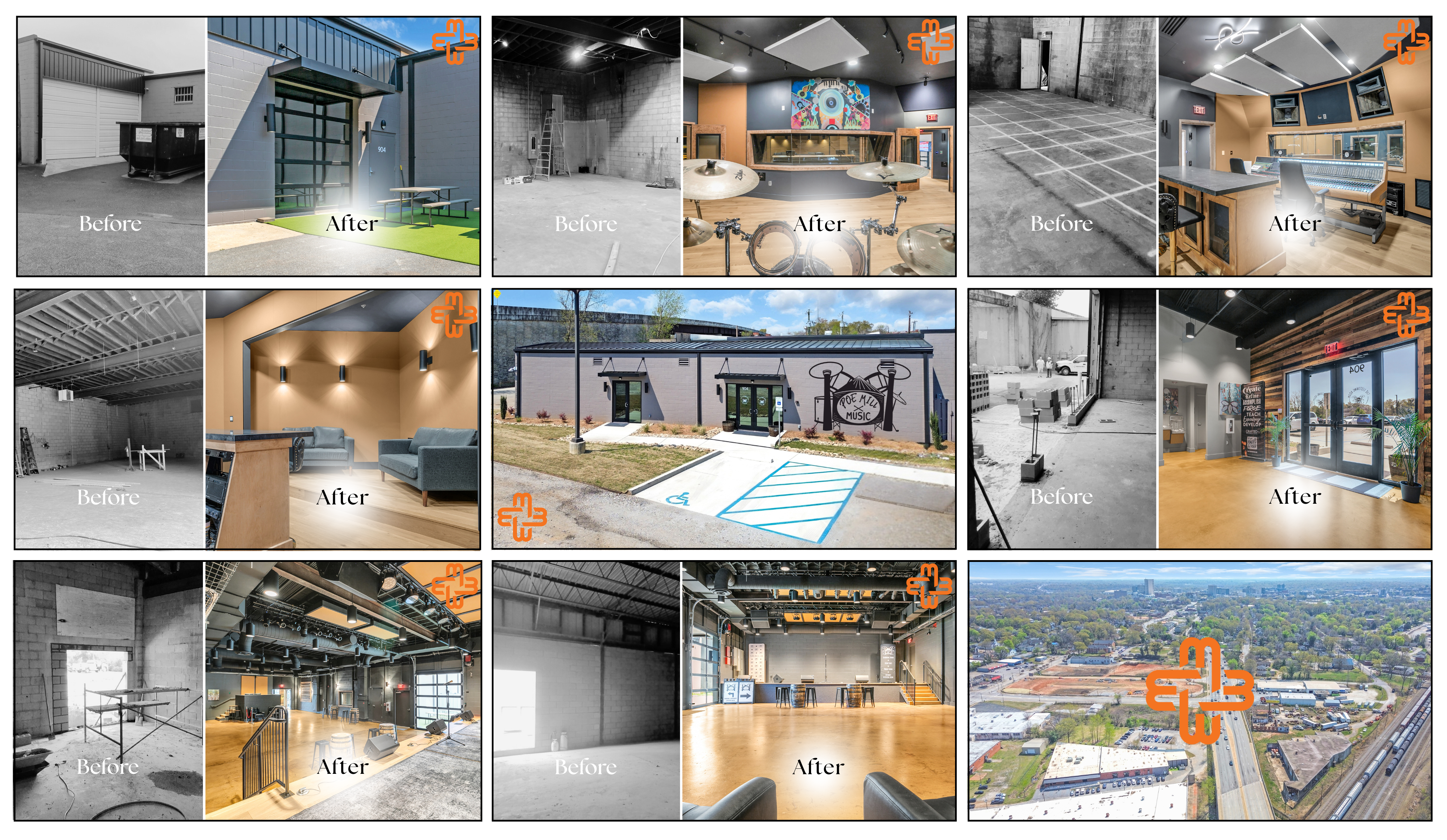 The Poe Mill Music Studio Transformation