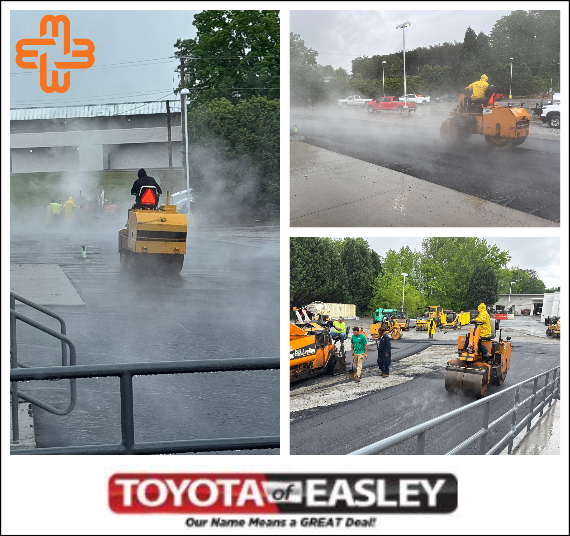 Paving our way to the Finish Line at Toyota of Easley