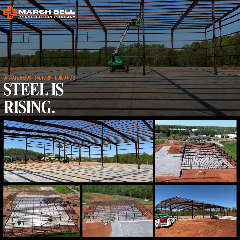Steel is Rising at Upstate Industrial Park