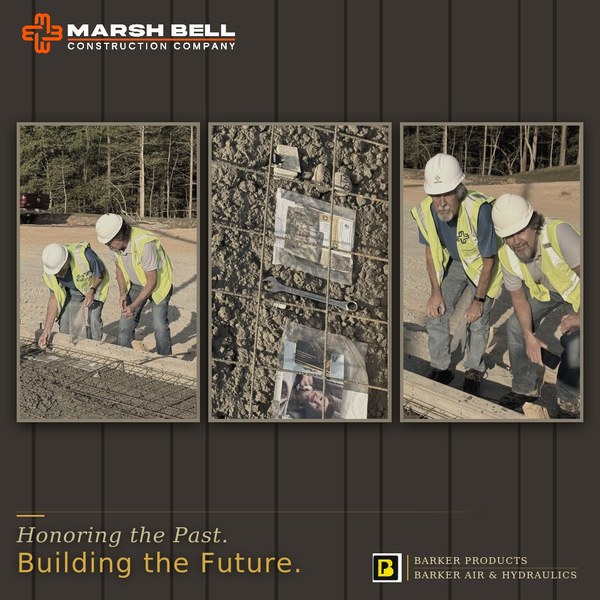 A concrete pour, a time capsule, and a milestone worth remembering…