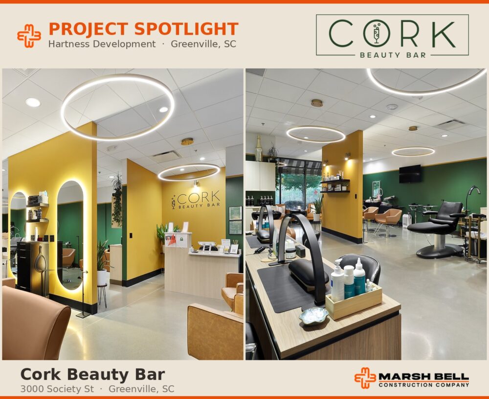 Project Spotlight: Cork Beauty Bar (Hartness Development)
