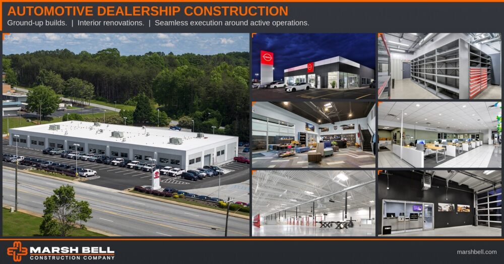 Marsh Bell Automotive Dealership Construction